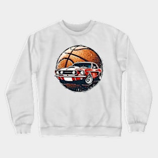 Car Basketball Crewneck Sweatshirt